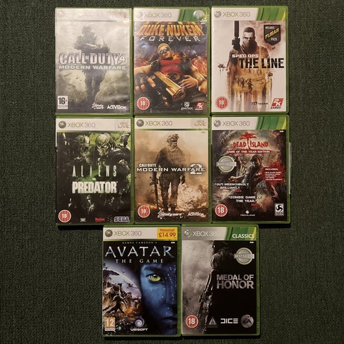Xbox 360 video games - xbox, spec