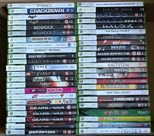 Xbox 360 games - xbox,